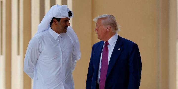 En medio de su viaje a Malasia, Donald Trump hará una escala previa en Qatar para reunirse con el emir