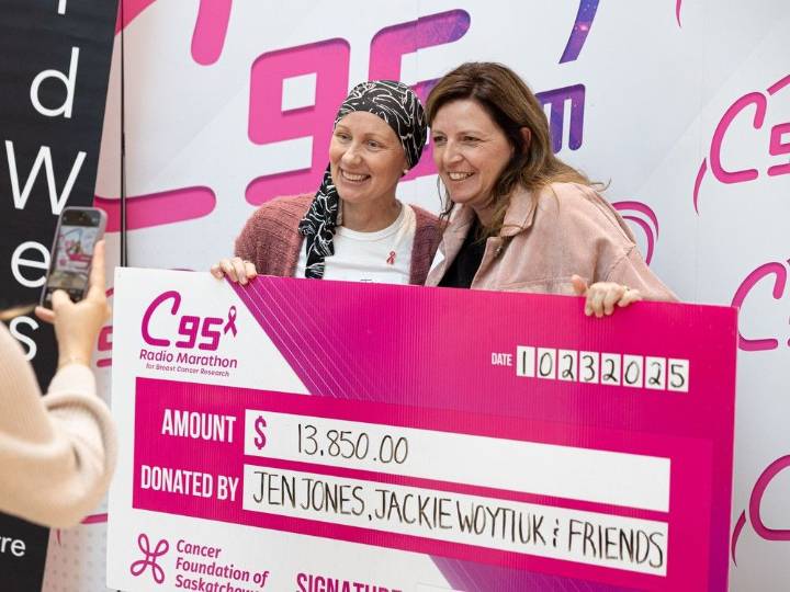 Sask. woman recalls breast cancer diagnosis during C95 Radio Marathon