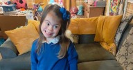 Mum of girl, 8, who died in ‘freak accident’ at school says 'I can't sleep without you'