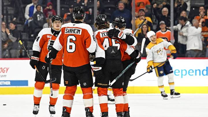Trevor Zegras keeps humming as Flyers beat Predators for third straight win