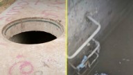 Niña cayó por alcantarilla que estaba tapada con cholguán en Maipú: "Tuvo que nadar prácticamente hacia la escalera"