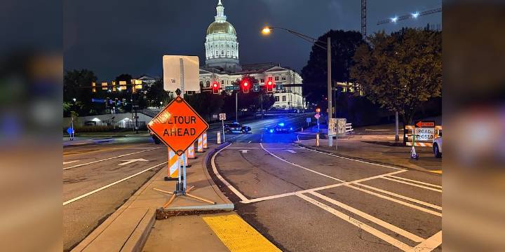 Bomb threat near Georgia State Capitol brings massive police response