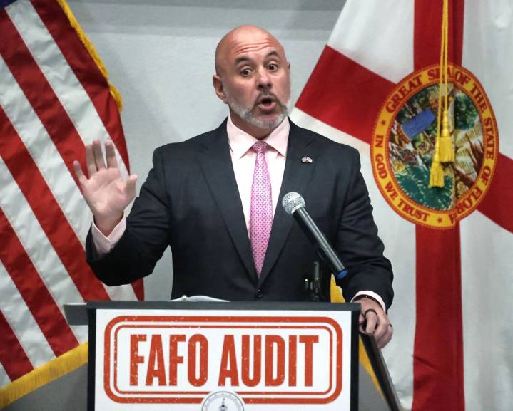 Florida CFO Blaise Ingoglia retreats on overspending claims by Seminole County