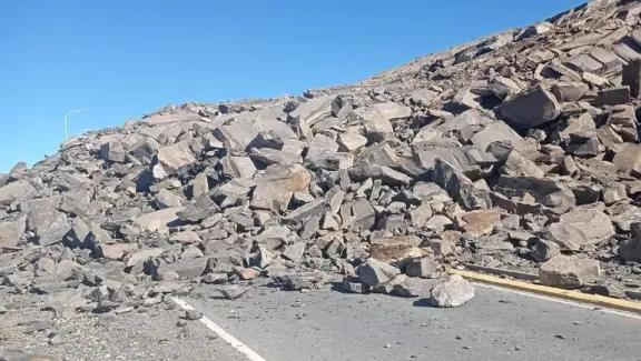 Chos Malal: Homologan acuerdo de reparación por el derrumbe en el Cerro de la Virgen