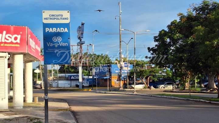 Va y Ven en paro: sin servicio las rutas del Circuito Metropolitano en Mérida