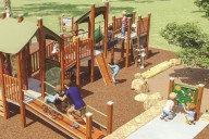 Transformation work begins at one of the state's most popular playground 