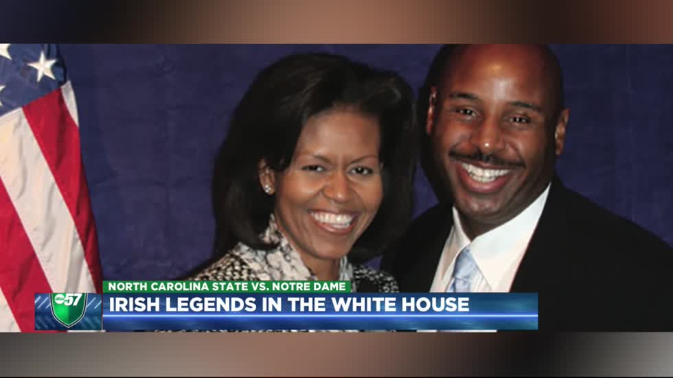 IRISH LEGENDS: 1988 National Champ turned Secret Service Agent Cornelius Southall stops by