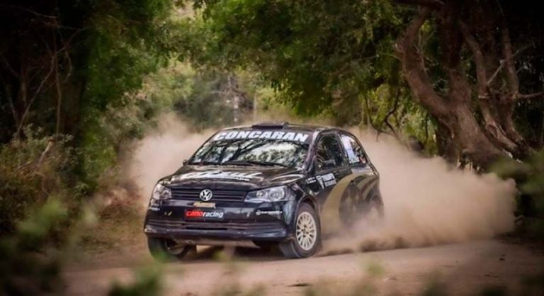 Luis “El Chileno” García se impuso en Tilisarao y acortó diferencias en el Provincial de Rally