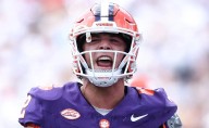 Is Cade Klubnik playing today for the Clemson Tigers against the SMU Mustangs at Memorial Stadium?