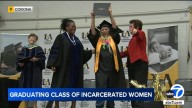 California Institution for Women holds first graduation for incarcerated women with Cal State LA's Prison Graduation program