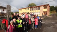 El Club Deportivo Caminantes Regueranos rinde homenaje a Mary Sol Fernández