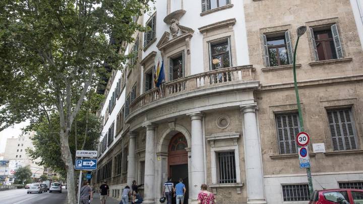 Un acusado golpea a un testigo en pleno juicio en Vía Alemania, en Palma