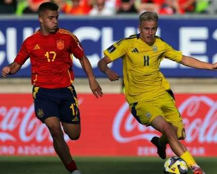 Con gol en la segunda parte, España derrotó a Ucrania en octavos del Mundial Sub