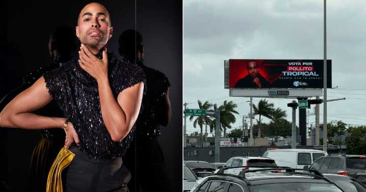 Valla publicitaria en Miami y las redes encendidas: Cubanos apoyan a Pollito Tropical y exigen a Alofoke que se retracte