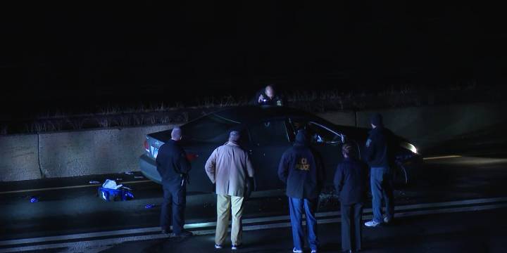 Heavy police presence seen on I-84 west in Manchester