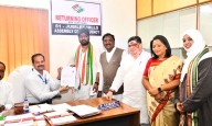 Congress Candidate Naveen Yadav Files Nomination for Jubilee Hills By