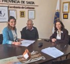 Joaquín V. González: Municipio, firma escrituras para la titularización de viviendas