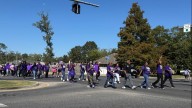 Domestic violence awareness and prevention march takes place in honor of Gonzales woman