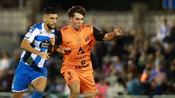 Goleada e clasificación do Depor ante o Sámano (1