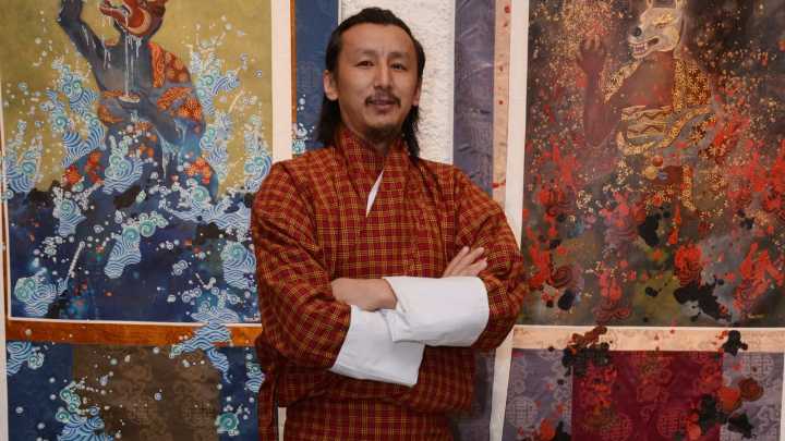 Bhutanese artist Pema Tshering on visualising Buddhist philosophy