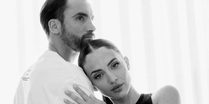 La sorprendente participación como modelo de Nicolás Tagliafico en la marca de ropa de su esposa Caro Calvagni