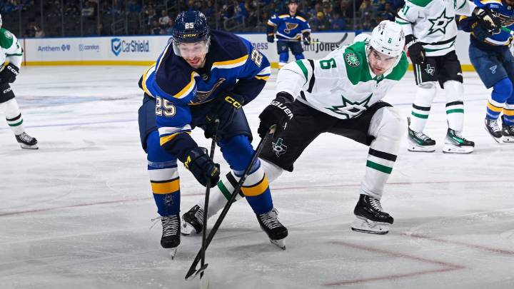 Kyrou scores 1st goal of season, Blues hold off Stars