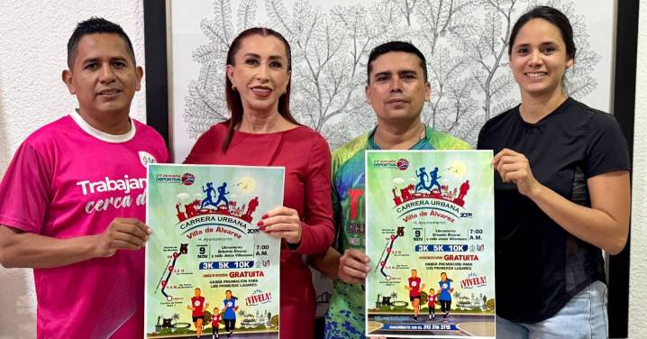 Anuncian la “Carrera Urbana Villa de Álvarez 2025”, el 9 de noviembre