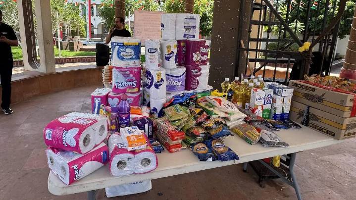 Habilitan centro de acopio en Pueblo Viejo para apoyar a familias afectadas por inundaciones