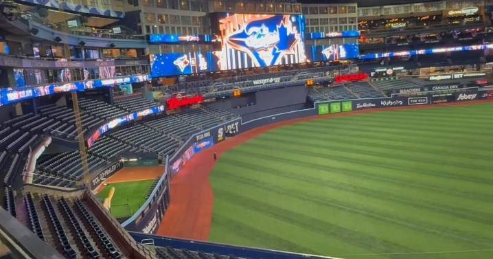 The calm before the storm of Game 6 at Rogers Centre