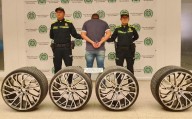 Capturado en flagrancia en Pasto con rines robados avaluados en $10 millones
