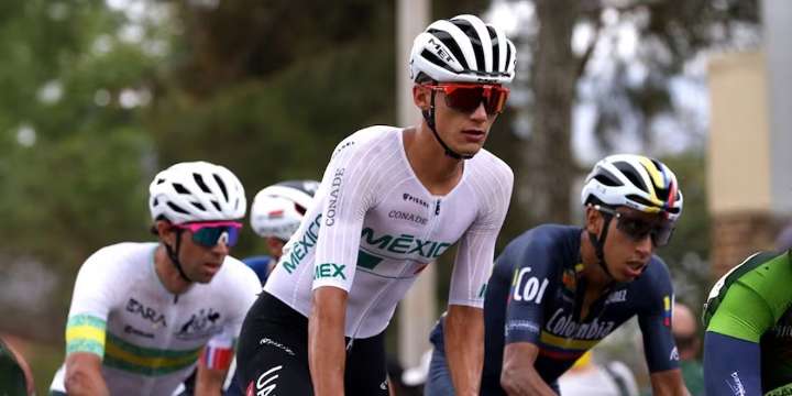 Isaac del Toro hace historia al conquistar el séptimo lugar en el Mundial de Ciclismo de Ruta 2025 en Ruanda