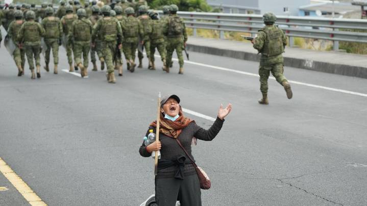 Ecuador's Noboa faces escalating protests over rise in diesel costs