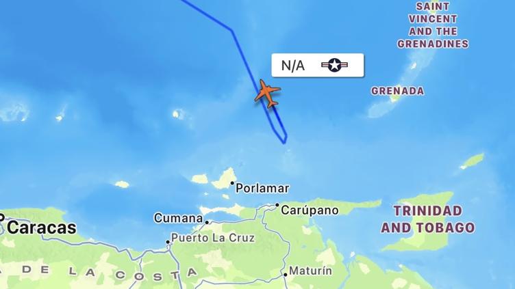 Vuelan bombarderos de EU frente a costas de Venezuela