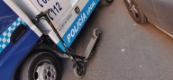 El conductor de un patinete eléctrico herido en un accidente