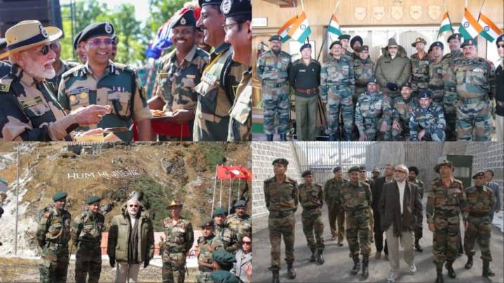 From Frozen Glaciers To Warships At Sea: PM Modi's Decade