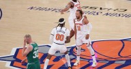 Knicks beat Celtics 105-95, start season 2