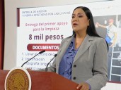Hoy inician pagos de 8 mil pesos a afectados por lluvias en CDMX y Edomex: Ariadna Montiel