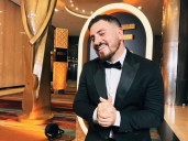 Muy acaramelado. Fede Bal fue grabado a los besos con una notera en el after party de los Martín Fierro