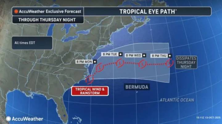 Showers, gusty winds to linger overnight as nor’easter departs N.J.