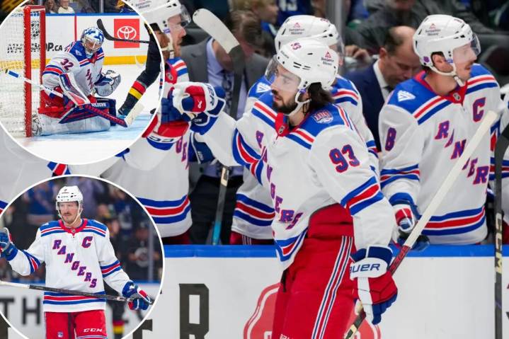 Rangers blank Canucks to snap three