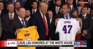 Perfect LSU Shreveport baseball team celebrated with White House, Capitol visits Monday