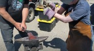 Veterans to forge connection and healing through art at Esquimalt axe