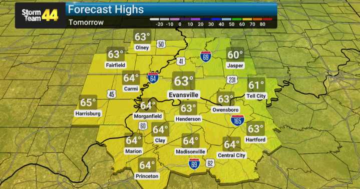 Turning Cooler, Quieter After Stormy Saturday Night