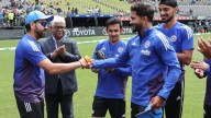 Cricket ‘You Are Going to Be An All-Format Great’ Rohit Sharma Tells Nitish Kumar Reddy While Handing All-Rounder ODI Debut Cap Before IND vs AUS 1st ODI 2025 (Watch Video)