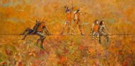 El Museo Fader inaugura una muestra de Ángel Gil y de Antonio y Rebeca Sarelli