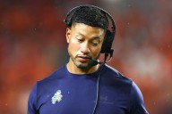 Notre Dame HC Marcus Freeman Trends For Behavior Towards Refs