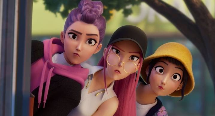 KPop Demon Hunters: cómo lucían originalmente las protagonistas de la película de Netflix