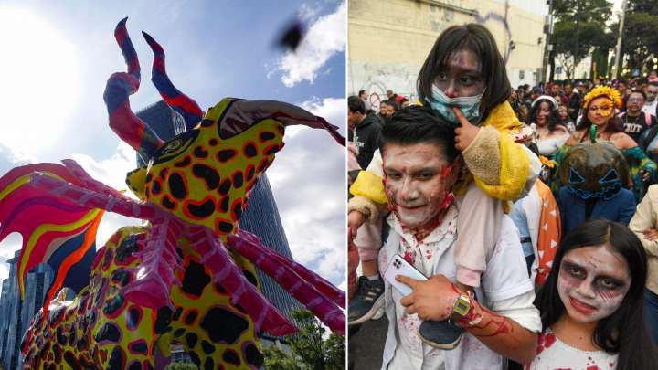 Eventos Día de Muertos CDMX 2025 Hoy: ¿A Qué Hora Empiezan Marcha Zombie y Desfile de Alebrijes?