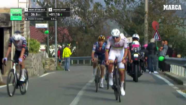 Pogacar ya sólo compite con Merckx<br>