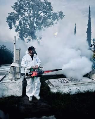 Refuerzan acciones contra el dengue en panteones de Aguascalientes